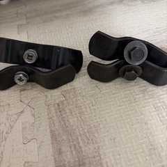 バイク、自転車等にカゴを取り付ける金具　ボルト　セットの画像