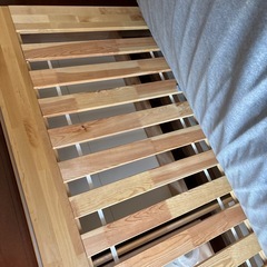 シングルベッド IKEA マットレス付きの画像
