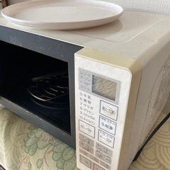 お譲りします）使用可能）電子レンジの画像