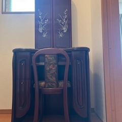 三面鏡のドレッサーの画像