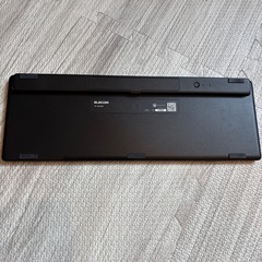 エレコムBluetoothキーボード　TK-CB02BPKBKの画像