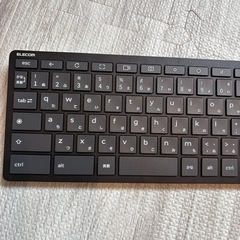 エレコムBluetoothキーボード　TK-CB02BPKBKの画像