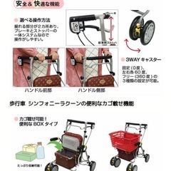 島製作所　シルバーカー　シンフォニーラクーン
の画像
