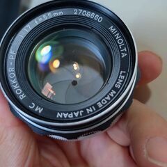 良品2 MC ROKKOR-PF 55mm F1.7 分解清掃済の画像