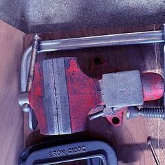 万力 クランプ バイス　まとめ売り　20点　セット　現場作業　DIYにの画像