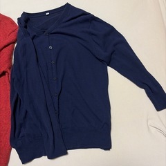 無印良品　カーディガン・ニットSさいサイズの画像