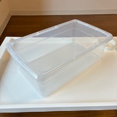 ダイソーフタ付収納ケースの画像