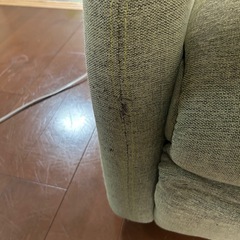 ニトリのリクライニング1人がけソファーの画像
