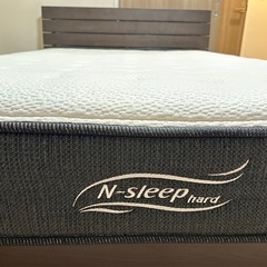 10/12迄¥6990⭐︎マットレス ダブル ハード Nスリープ H2-Dの画像