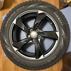 アウディ等　235/55R18  スタッドレスタイヤホイールセットの画像
