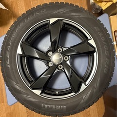 アウディ等　235/55R18  スタッドレスタイヤホイールセットの画像