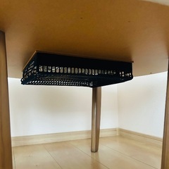 ニトリ　円形こたつの画像