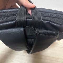 リュック　ビジネス　幅変更可能　くろ黒の画像