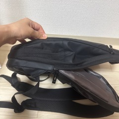 リュック　ビジネス　幅変更可能　くろ黒の画像