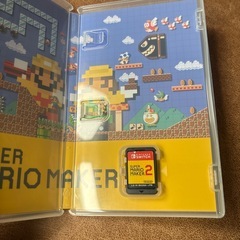 【2個セット】スーパーマリオオデッセィとスーパーマリオメーカー2 Switchの画像