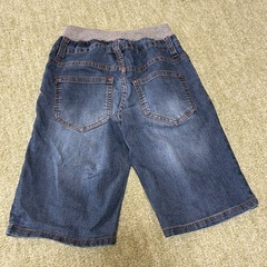 美品　デニム　ハーフパンツの画像