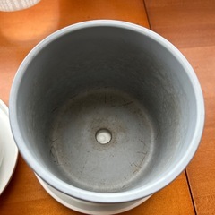 植木鉢2個セット(1回使用)(西野まで)の画像