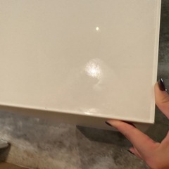 0円 無料　ガラストップキャビネット　の画像