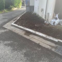 庭土３０袋を差し上げます　＃ガーデニング　＃土嚢　＃残土の画像