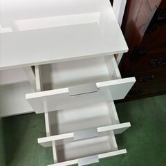 白ラック　棚（商品番号14084）の画像