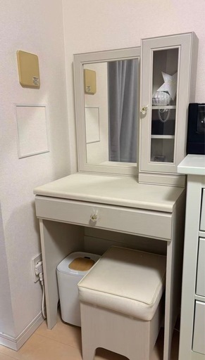 ニトリ ドレッサー 椅子セット