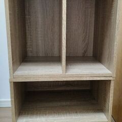【超美品】最終値下げ　棚・シェルフ・収納　キューブ型 2個　40cm*40cmの画像