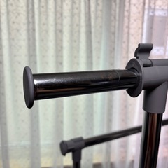 伸縮式 パイプ　ハンガーラックの画像