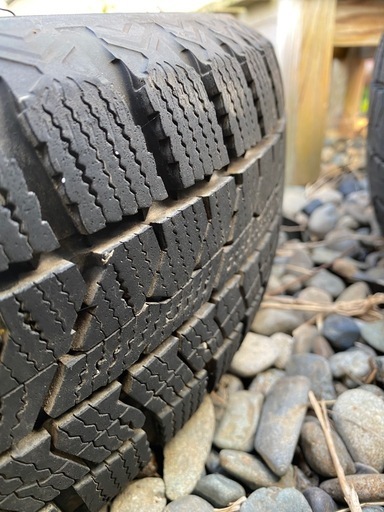 165/60R15 バリ山 冬タイヤ ハスラー ソリオ デリカD2 等に 4本 社外