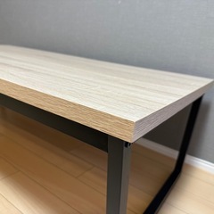 ローテーブル ウッド　幅120 センターテーブル 長方形 リビング　カフェの画像