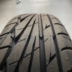 WORK T7R 15インチ　4穴　PCD100 5J +45 TOYO TR1 165/50R15 2025年製の画像