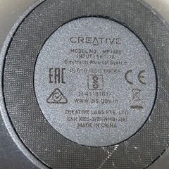 PC用スピーカー（CREATIVE)の画像
