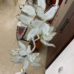 スタンドライト ガラス欠け有の画像