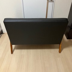 2人掛けレトロソファの画像