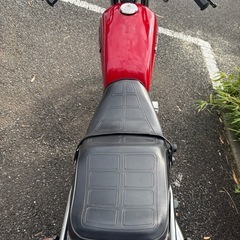 GN125H 赤　旧車　吸い込み　旧車　ミニバブ　アメザリ ゴキ　GSXの画像