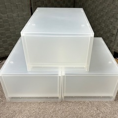 無印良品　ポリプロピレンケースの画像
