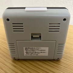 卓上電波時計•温湿度表示の画像