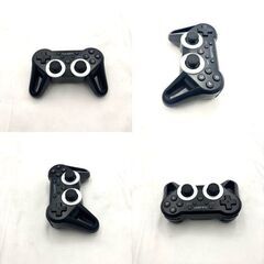 【❗️✨ゲームコントローラー3点セット✨❗️】USBアーケードスティック JC-AS01BK＋パッド2種セット✨ジャンク・現状品❗️の画像