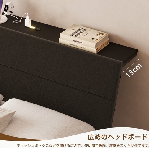 ベッドフレーム【3ヶ月使用汚れなし】