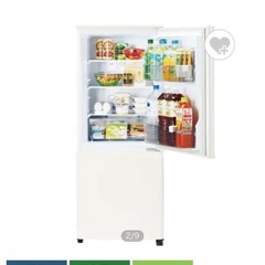 【美品】三菱 2ドア冷蔵庫 MR-P15K-W（146L・2024年製・マットホワイト）半年使用の画像