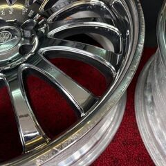 希少サイズ クリムソン リネアスポーツ メッキ 19インチ アルファード　などの画像