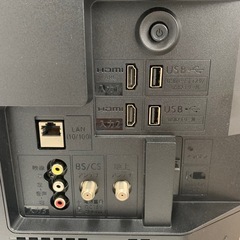 美原店 SHARP 液晶テレビ 2T-C22DE リモコン付き 幅50.5×高さ33×奥行10.5の画像