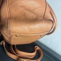 Tory Burch トリーバーチ 2way トートバッグ ショルダーバッグ レザー キャメルの画像