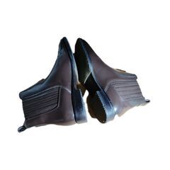 BLACK  TULIP   ショート ブーツ サイドゴア　レザー　ブラウンの画像