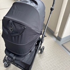 サイベックス メリオ カーボン ブラック ベビーカー cybex 2024の画像