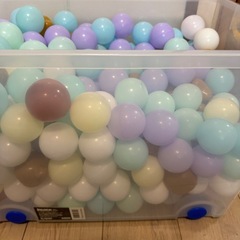 ボールプールボール付き　直径約８５cmの画像