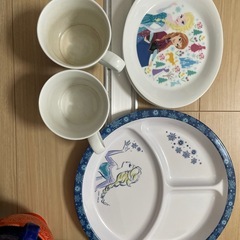 アナ雪　食器セットの画像