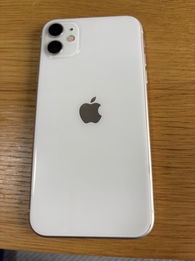 SIMフリー　iPhone11 64GB ホワイト　箱付き
