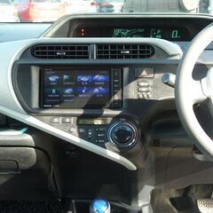 H24(2012)　トヨタ　アクア　S  車検R9年3月15日 オートエアコン ETC ナビゲーション フルセグTV バックカメラ  17368の画像