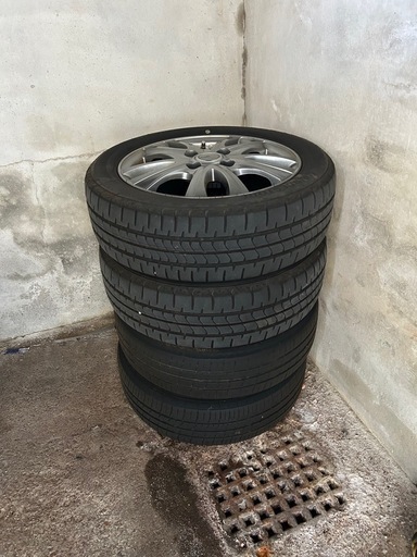 最終値下げ！アルミホイールタイヤセット2024年製