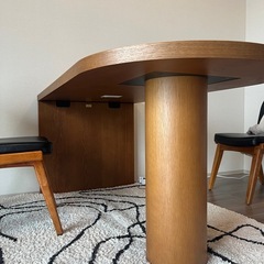 ジャーナルスタンダードファニチャーPORTO DINING TABLE　の画像